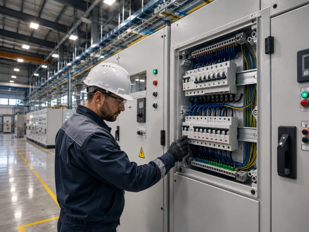 Impianto elettrico capannone